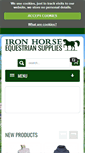 Mobile Screenshot of ironhorseequestriansupplies.co.uk